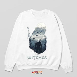 The Witcher 4 Liam Hemsworth White Sweatshirt