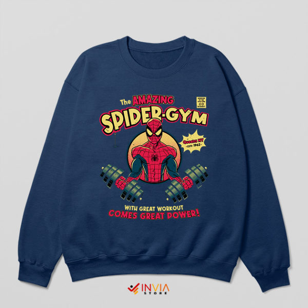 Total Gym Amazing Spider-Man 3 Navy Sweatshirt
