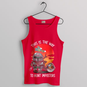 Two Impostors The Mandalorian Meme Red Tank Top