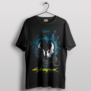 Venom Marvel Movie Cyberpunk 2077 T-Shirt