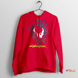 Venom Spiderman 3 Cyberpunk 2077 Red Hoodie
