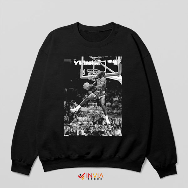 Vertical Jump Jordan Tribute NBA Black Sweatshirt