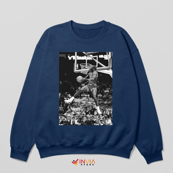 Vertical Jump Jordan Tribute NBA Navy Sweatshirt