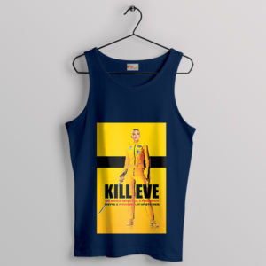 Villanelle Killing Eve Kill Bill Poster Navy Tank Top