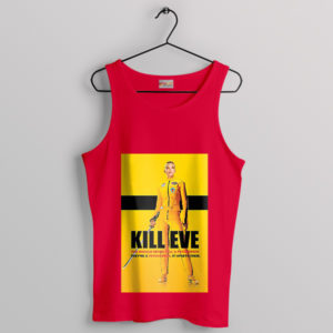 Villanelle Killing Eve Kill Bill Poster Red Tank Top