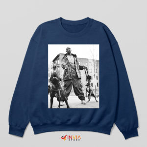 Vintage DMX Song With Dogs Navy Sweatshirt