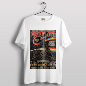 Vintage Pink Floyd Eainbow Theatre 1972 White T-Shirt