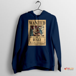 Vintage Poster Lord Buggy Clown Navy Hoodie