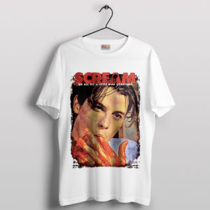 Vintage Scariest Billy Loomis Scream White T-Shirt