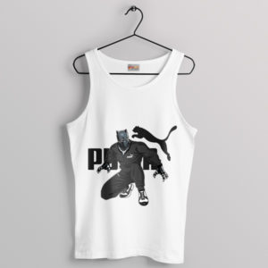 Wakanda Forever Merch Puma Ultra White Tank Top