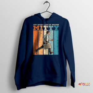 Walter Mitty Movie Short Story Navy Hoodie