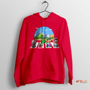 Watch Super Mario Movie Abbey Road Red Hoodie