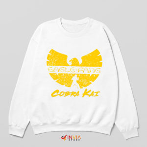 Wu Tang Clan Eagle Fang Karate White Sweatshirt
