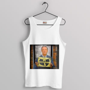 Wu-Tang Clan Logo Meets Mr. Rogers White Tank Top