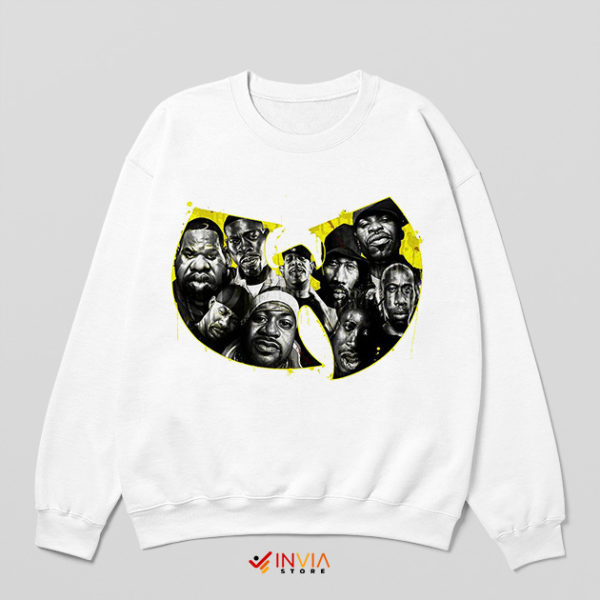 Wu Tang Clan Songs Tour Paint Art Sweatshirt
