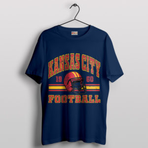 1960 Roster Vintage Chiefs Graphic Navy T-Shirt