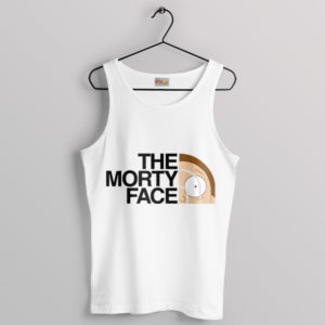 Adventure The North Morty Face White Tank Top