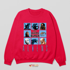 Alien Invasion Movies The Bunch Red Sweatshirt
