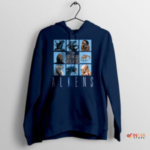 Alien Movies List The Bunch Navy Hoodie
