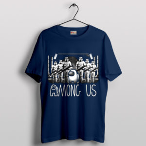 Among Us Crewmate Stormtrooper Navy T-Shirt