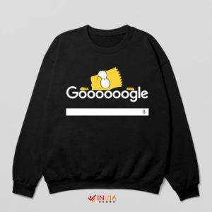 Bard AI Inspired Bart Simpson Sweatshirt