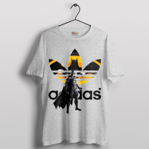 Batman Dark Knight Returns Adidas Sport Grey T-Shirt