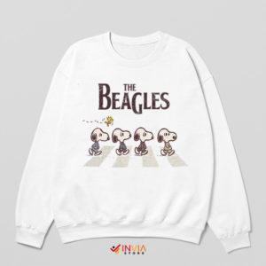 Beagle Snoopy Dog Abbey Road Sweatshirt