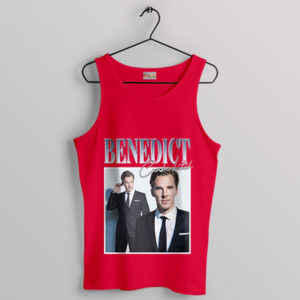 Benedict Cumberbatch Signature Style Red Tank Top
