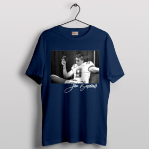Bengals Quarterback Smoke Meme Navy T-Shirt