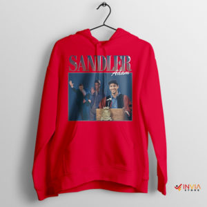 Adam sandler red hooded sweatshirt hotsell