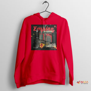 Boba Fett Meme Empire Records Red Hoodie