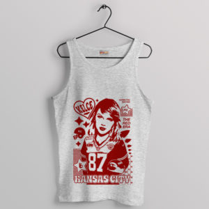 Chiefs NFL Taylor Swift Tonight Sport Grey Tank Top