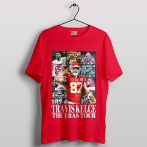 Chiefs Travis Kelce Eras Tour Red T-Shirt