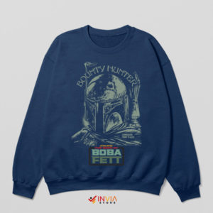Classic Boba Fett Bounty Hunter Navy Sweatshirt