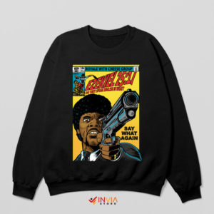 Classic Quote Ezekiel 2517 Comic Sweatshirt