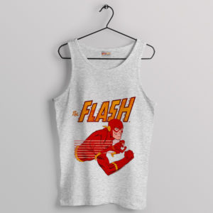 Classic Speedster Lightning The Flash Sport Grey Tank Top