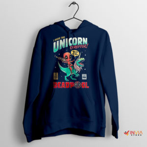 Comic Deadpool 3 I Have The Unicorn Navy Hoodie