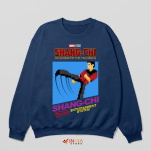 Comic NES Nintendo Shang-Chi Navy Sweatshirt