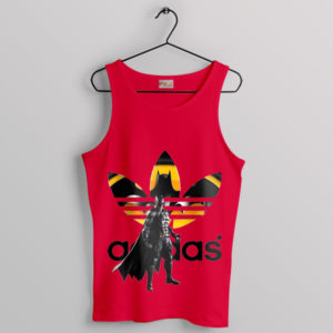 DC Comics Adidas Batman Dark Knight Red Tank Top