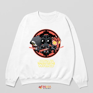 Darkness The Powerpuff Dark Side White Sweatshirt