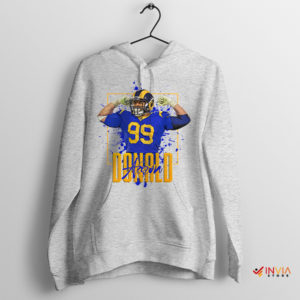 Defensive Legend Aaron Donald Rams Sport Grey Hoodie
