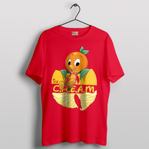 Delicious Ice Cream Wu-Tang Clan Red T-Shirt