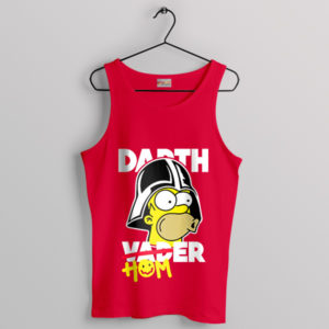 D'oh Side Lord Darth Homer Funny Red Tank Top