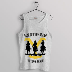 Family Yellowstone Dutton Ranch Sport Grey Tank Top