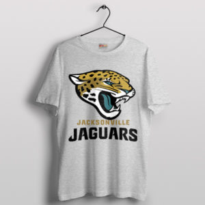 Fan Art Team Jax Jaguars Mascot Sport Grey T-Shirt