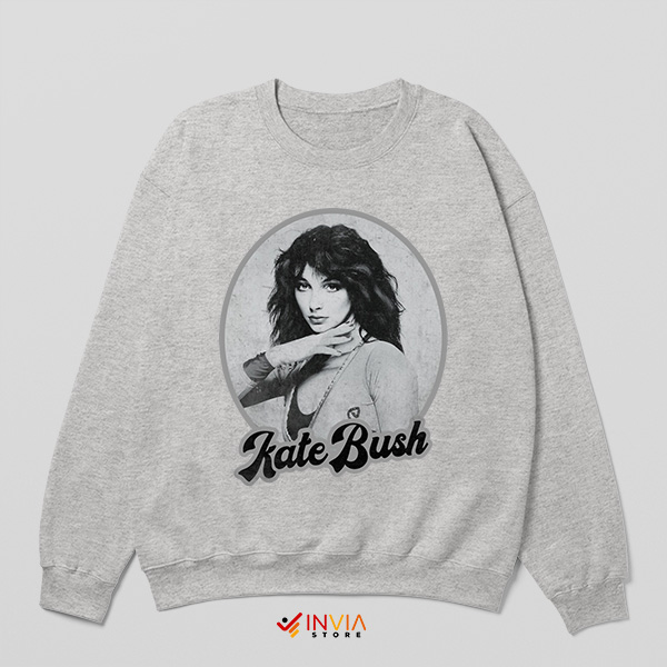 Feel the Music Vintage Kate Bush Sport Grey Sweatshirt