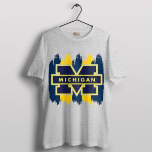 Football Live Michigan Wolverines Sport Grey T-Shirt
