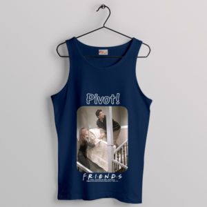 Friends TV Series Classic Pivot Scene NAVY Tank Top