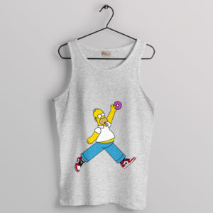 Funny Donut Meme x Air Jordan Sport Grey Tank Top