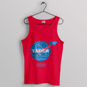 Galactic Alliance NASA Darth Vader Red Tank Top
